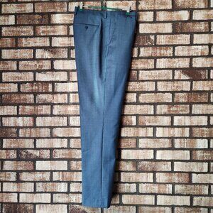 Men's Express Photographer Wool Dress Pant, Slate Grey, Size 34 x 34